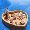 Luxury Floating Serving Tray with Handles view 1