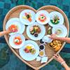 Luxury Floating Serving Tray with Handles view 3