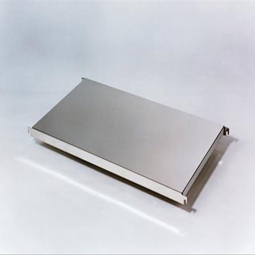 qpool24 GR Food Storage Rack, 1950 x 800 x 600 mm, Aluminum, 4 Shelves, 150 kg, Bay Load 800 kg
