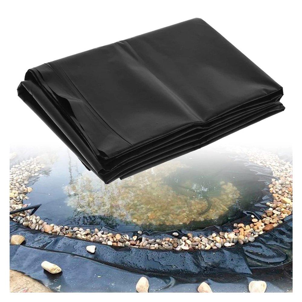 Natliedop Pond Liner, Black HDPE Fish Pond Membrane, 1 x 7 m