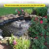 Natliedop Pond Liner, Black HDPE Fish Pond Membrane, 1 x 7 m view 2