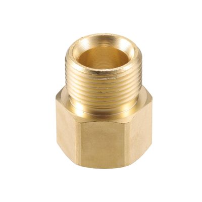 VekAuto Pressure Washer Adapter, M22 x 1.5, 1 Pc, Brass
