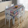 HEKO PANELS Washable Tablecloth, Colorful Plaid, 140 x 400 cm view 2