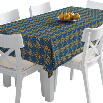 HEKO PANELS Washable Tablecloth, Houndstooth, 140 x 350 cm