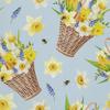 HEKO PANELS Washable Tablecloth, Daffodils Spring, 140 x 450 cm view 3