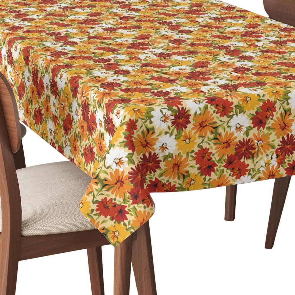 HEKO PANELS Washable Tablecloth, Floral, 140 x 110 cm