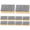 Small Chalkboard Erasers with Felt, 10 Pieces view 1
