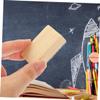 Small Chalkboard Erasers with Felt, 10 Pieces view 2