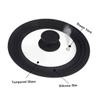 COLLBATH Silicone Pot Lid for Frying and Braising Pans with Tempered Glass and Silicone Rim view 3