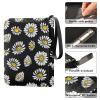 Chamomile Flower Trading Card Album, 4-Pocket Binder, 50 Pages, Holds 400 Cards view 4