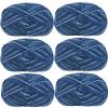 SDNAM 37-Color Crochet and Knitting Yarn, 50 g Pastel Acrylic/Cotton Yarn for Beginners view 1