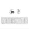 Single-Thread Multipurpose Wood Screws, 3.5 mm Phillips Pan Head, 304 Stainless Steel Machine Screws, M3.5 × 4–40 mm view 2