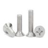 Single-Thread Multipurpose Wood Screws, 304 Stainless Steel Phillips Flat Countersunk Head, GB819 view 2