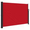 vidaXL Retractable Side Awning Red 140 x 600 cm view 1