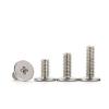 Single-Thread Multi-Purpose Wood Screws, 10 Stainless Steel Phillips Flat Wafer-Head Screws, M1.4–M8 view 3