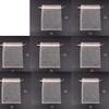 100 Transparent Organza Gift Bags with Drawstring, 17 x 23 cm view 4