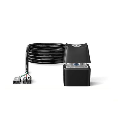melairo LED Light PC Desktop Power Switch, Motherboard External On/Off Button Extension Cable, 1.65 m, Black