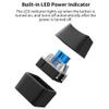 melairo LED Light PC Desktop Power Switch, Motherboard External On/Off Button Extension Cable, 1.65 m, Black view 3