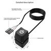 melairo LED Light PC Desktop Power Switch, Motherboard External On/Off Button Extension Cable, 1.65 m, Black view 4