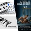 400 mm Full-Extension Drawer Slides, 8 Pairs (16 Pieces), Ball-Bearing, 45 mm Groove Height, Up to 45 kg view 3