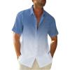 KONG JIMFAN Men's Shirt T-Shirt for a 60th Birthday, Blue, M view 1