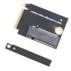 Annadue ROG Ally 2230 to 2280 SSD Expansion Card, NVMe M-Key NGFF M.2 PCIe 4.0/3.0 Gold-Finger 90-Degree Adapter, Black view 4