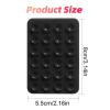 Dubbulon Silicone Suction Cup Phone Holder, Versatile Self-Adhesive Mount, Black/Pink view 4