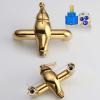 Titanium Gold Handheld Bidet Sprayer for Toilets, Hot and Cold Water, Type A view 4