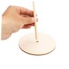 TOPBATHY 6-Piece Wooden Donut Display Stands, Random Colors view 4