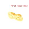 Bicycle Chain Master Link, Quick Connector for 6–12-Speed Chains (1 Pair, 10-Speed, Gold) view 2