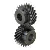 Conical umbrella gears with bore, 2 pcs, 1 module, 26/30 teeth, 90° offset, 10–16 mm inner bore view 1