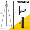 160 cm Folding Metal Easel Stand with Carrying Bag view 2