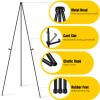 160 cm Folding Metal Easel Stand with Carrying Bag view 4