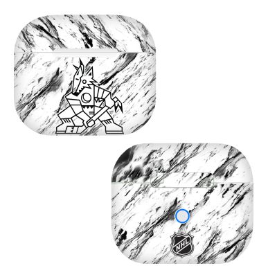 Head Case Designs Official NHL Arizona Coyotes Marble Vinyl Skin for Apple AirPods 3rd Gen