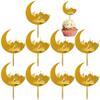 Eid Mubarak Acrylic Cupcake Toppers, 10-Piece Set view 1