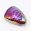 JRXFXEKW 1pc 50–60mm Natural Aura Rainbow Sardonyx Palm Stone Gift view 1