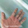 Transparent Corrugated FRP Roofing Panels, 0.9 x 1.9 m, 8-Pack view 2