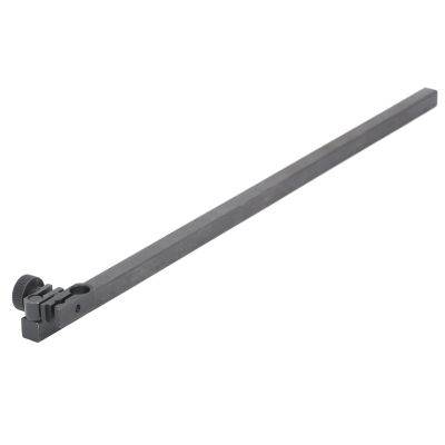 Hyuduo Dial Indicator Rod Clamp, 300 mm Aluminum Alloy Rod with 6 mm and 8 mm Clamping Holes