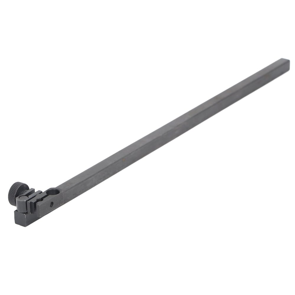 Hyuduo Dial Indicator Rod Clamp, 300 mm Aluminum Alloy Rod with 6 mm and 8 mm Clamping Holes