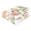 HUBDECO Durable Washable Vinyl Placemats, Set of 4, 44 x 32 cm, Model 21 view 1