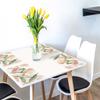 HUBDECO Durable Washable Vinyl Placemats, Set of 4, 44 x 32 cm, Model 21 view 2
