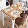 HUBDECO Durable Washable Vinyl Placemats, Set of 4, 44 x 32 cm, Model 21 view 3