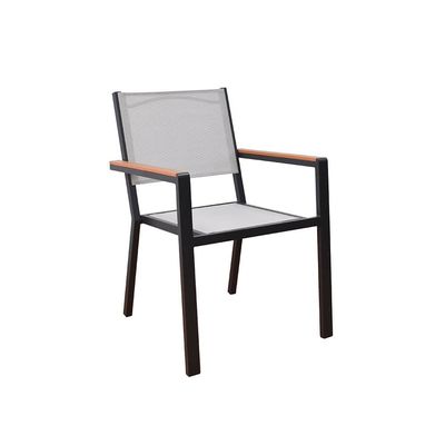 Home Deluxe SEDIA Stackable Garden Chairs – 12-Piece Set