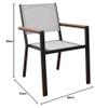 Home Deluxe SEDIA Stackable Garden Chairs – 12-Piece Set view 3