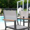 Home Deluxe SEDIA Stackable Garden Chairs – 12-Piece Set view 4