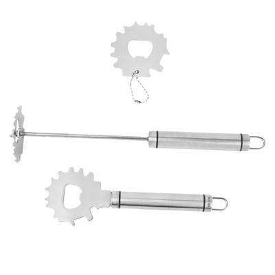 BESPORTBLE 3-Piece Stainless Steel Grill Cleaner Set with Heavy-Duty Scrapers