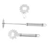 BESPORTBLE 3-Piece Stainless Steel Grill Cleaner Set with Heavy-Duty Scrapers view 1