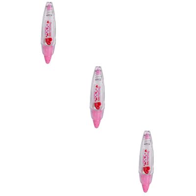 NUOBESTY 3-Piece Decorative Correction Tape Pens for Journals, Scrapbooks, Letters, and School