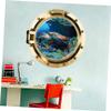 ibasenice Creative Removable Wall Decor, 4-Piece PVC Sea Animal Wall Decals for Children's Rooms and Bedrooms view 4