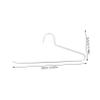Non-Slip Aluminum Alloy Pants Hangers, Space-Saving view 2